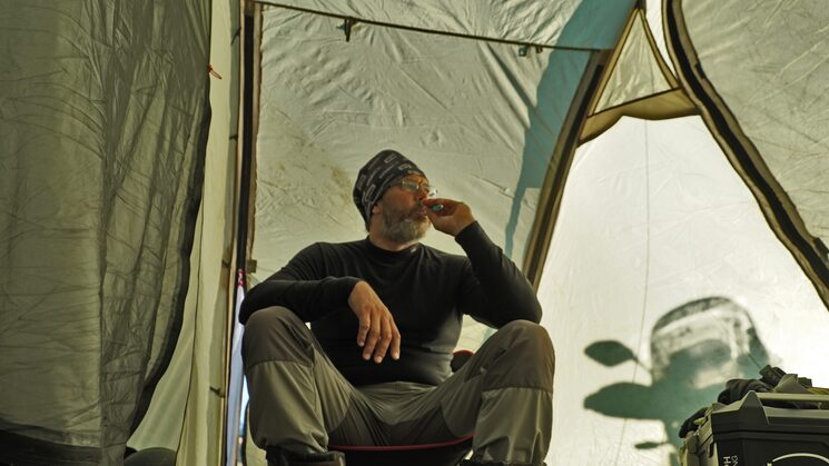 Mi oficina en Siberia.