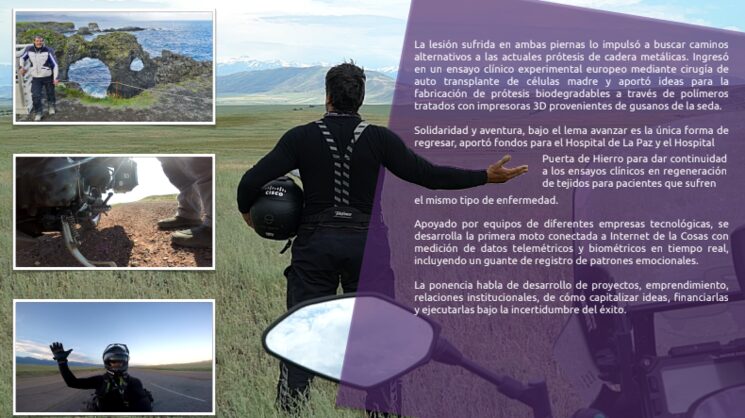 Viajar gracias a la investigación médica.