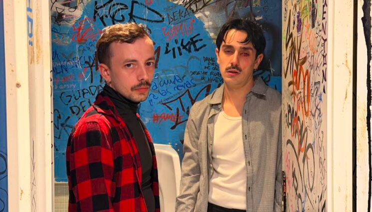 Pedro y Sergio después de una mala noche. 