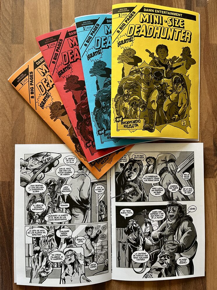 Pruebas de impresión de Deadhunter: Mini-Size #1