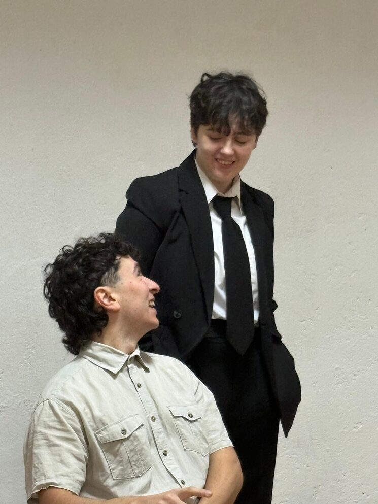 Bill y Paul super felices porque van a poder estrenar este 9 de mayo y vivir los horrores ante un público en directo