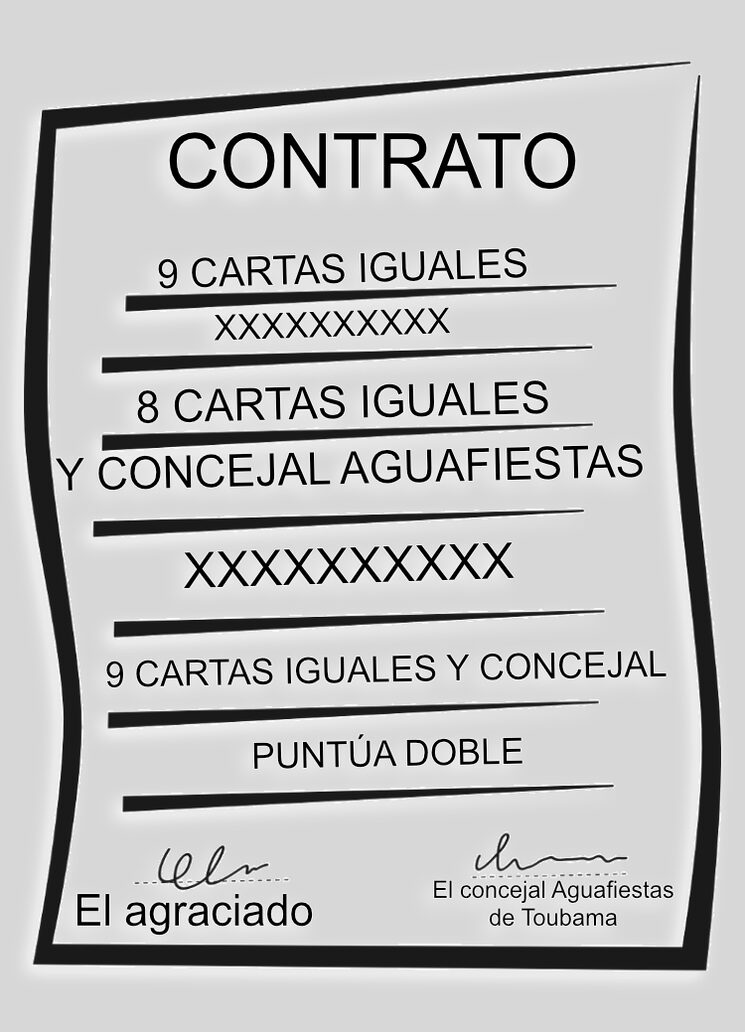 Nueva carta de Contrato