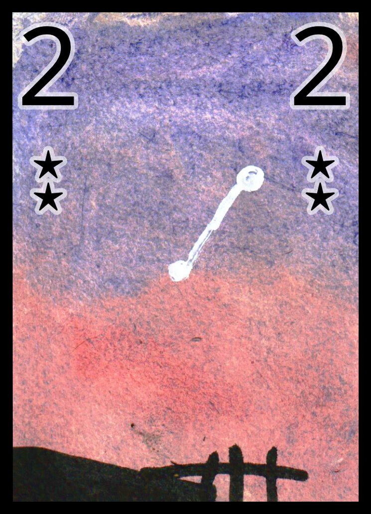 Versión final de una carta de Toubama no Hoshi