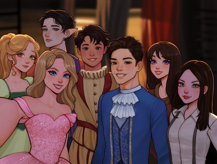 Los personajes principales de "Sumar años contigo"