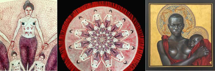 Soy mía de Afromedusa 2022 / The Virgin de Harmonia Rosales 2017