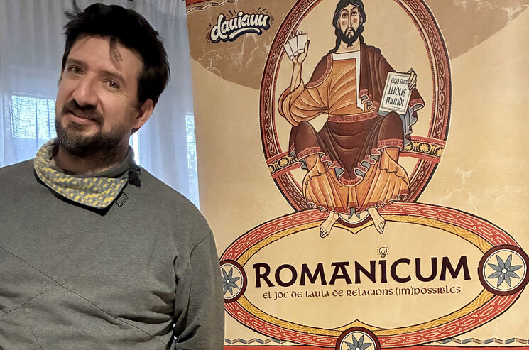 Roman Aixendri, autor del joc Romanicum