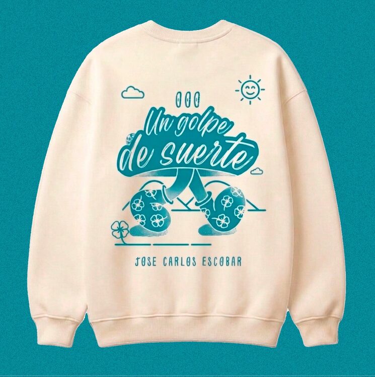Trasera de la sudadera