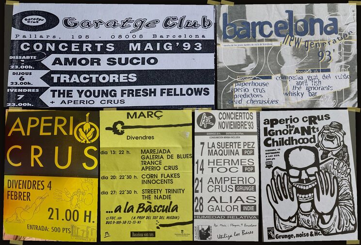 Garatge, KGB, Communiqué, Humedad Relativa, La Bàscula