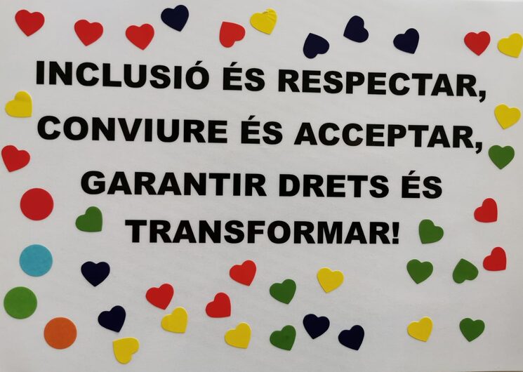 Eslogan de la Festa 2026 per una Societat inclusiva al Garraf