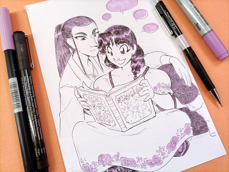 Cam no sabe leer, pero le gusta que le lean