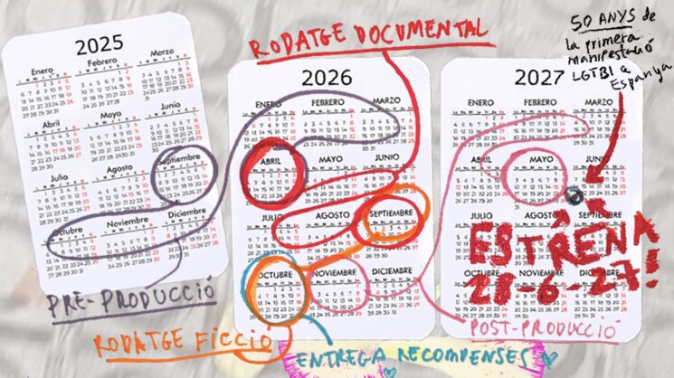 Nuestro calendario, ilustrado por María Ozonas.