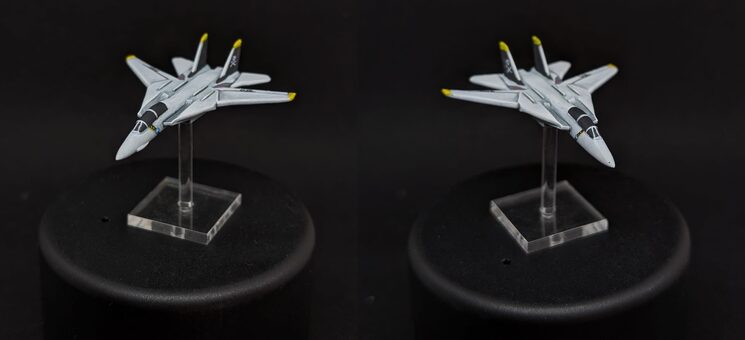 Miniatura de F-14 Tomcat, pintado por Darth Grumpy
