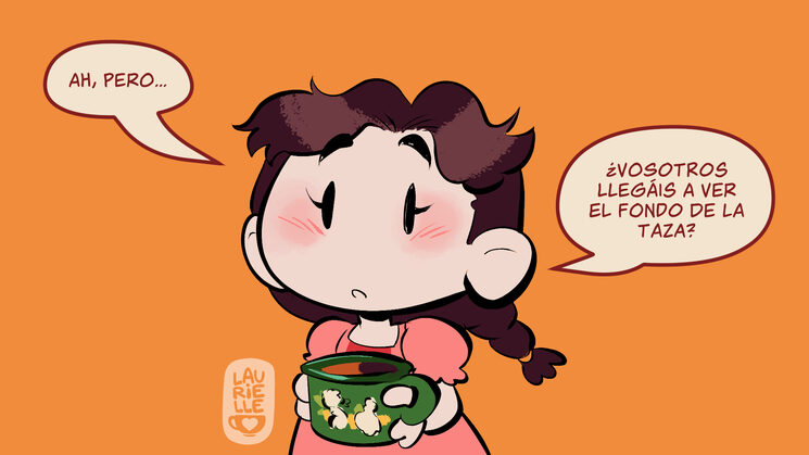 Ella, confusa