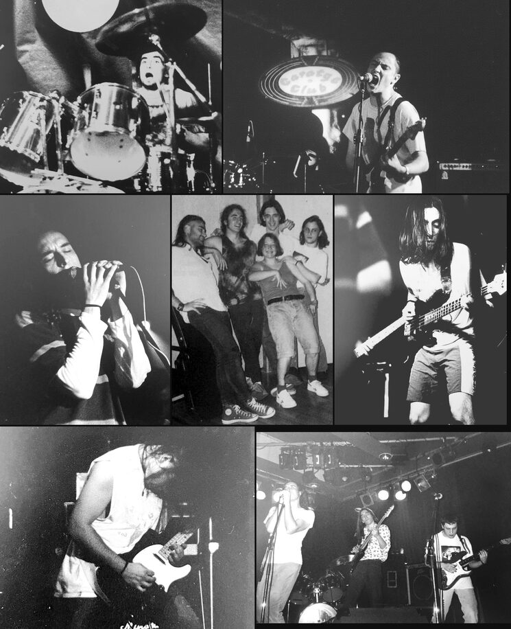 Aperio en blanc i negre: imatges de concerts a Garatge, KGB i Communiqué 1990-1994
