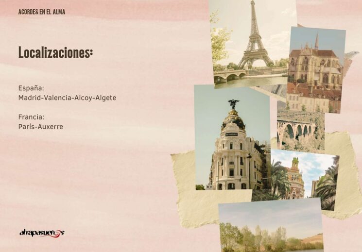 Valencia, Alcoi, Madrid, Paris, Auxerre, Isla de Yeu... son lugares en los que hay que rodar.