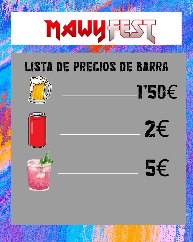 Todo el dinero recaudado en barra se destina a la gestión y organización del festival