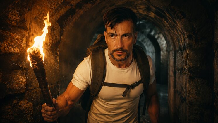 Diego (Concept shoot de este misterioso viajero en el tiempo, interpretado por José del Carmen Marcelino)