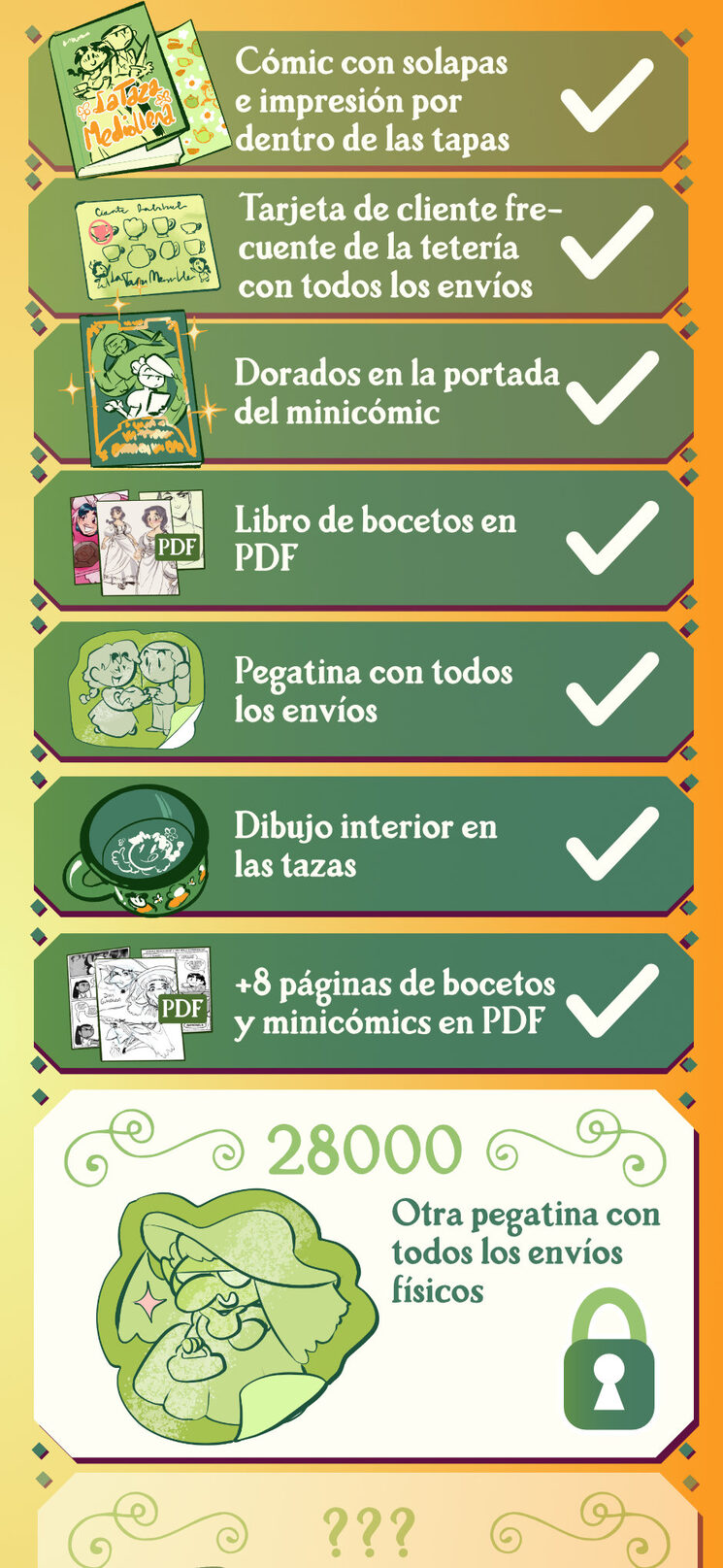 Las metas extra desbloqueadas se añaden a vuestras recompensas automáticamente