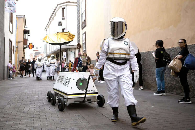 Astronautas, Espectáculo de Satélite Teatro