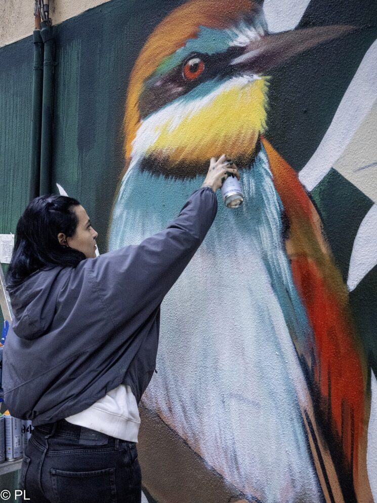 Mural de DYMZ @la_dymz de la #7 EDICIÓ monar