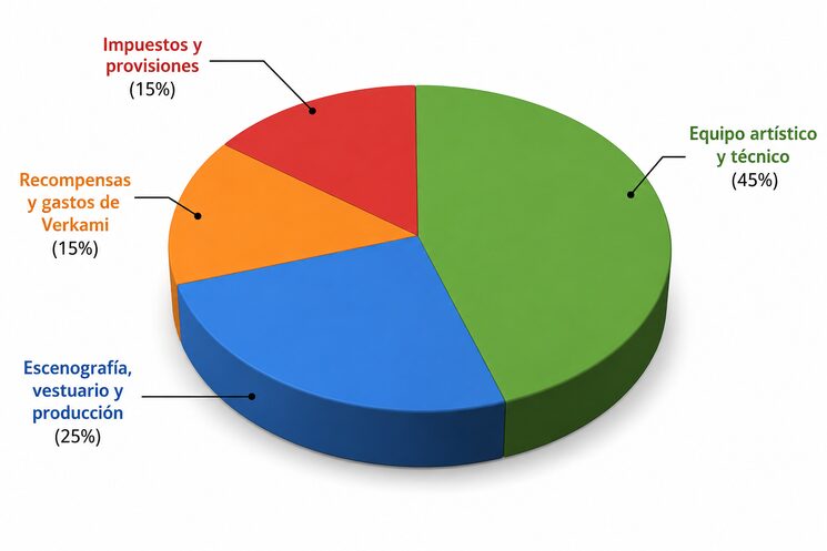 Gráfico previsión de gastos