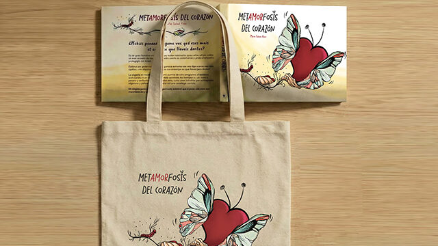 Libro "Metamorfosis del Corazón + Tote bag