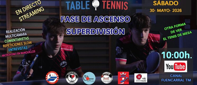 ¡CONSEGUIDO!  Retransmisión Fase de Ascenso a Superdivisión este fin de semana.