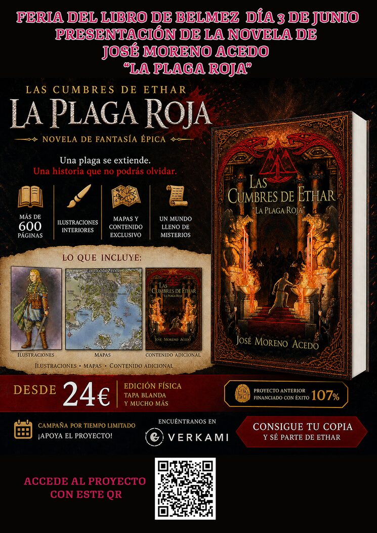 Banner publicitario para la presentación.