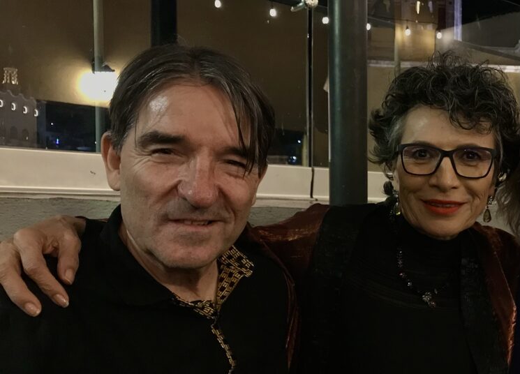 Patricia Reyes Spíndola y Javier Tolentino. Foto Juli Suàrez