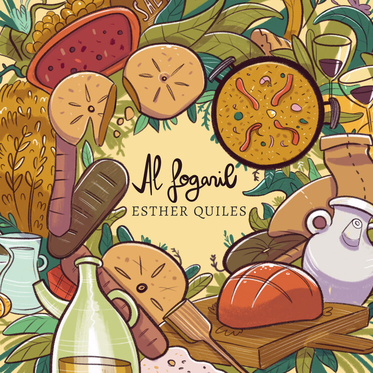 Portada  de Al Fogaril por Laura Díez
