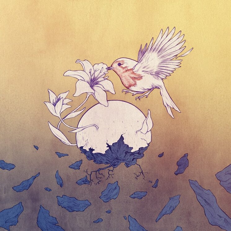 Portada del single Fuimos Gigantes, dibujada por Javier Moreno Alfaro