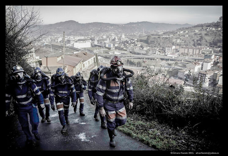 Centenario de la Brigada de Salvamento Minero. Langreo. Asturias. 2012.