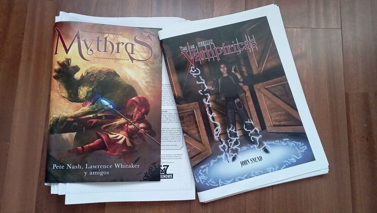 Ferros de Tras las Guerras Vampíricas y Mythras Edición Revisada