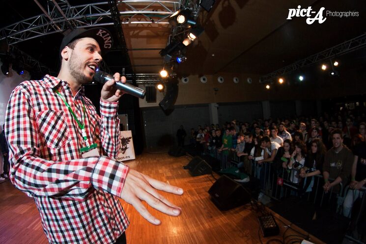 Guimo Karer, fundador de Word Fighters · Foto: Pict A Fotografía
