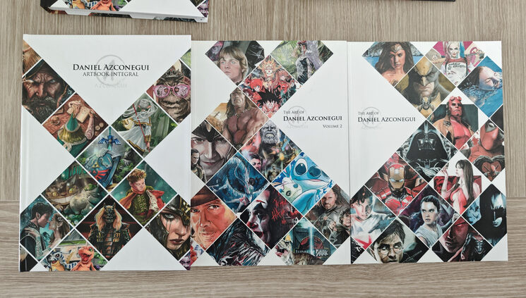 Comparativa con Artbook 1 y 2