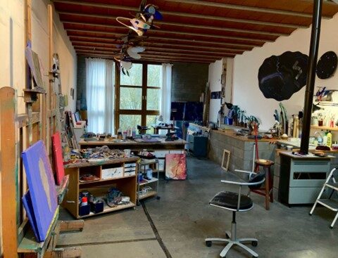 Taller de Gerard Sala a Sant Joan de les Abadesses