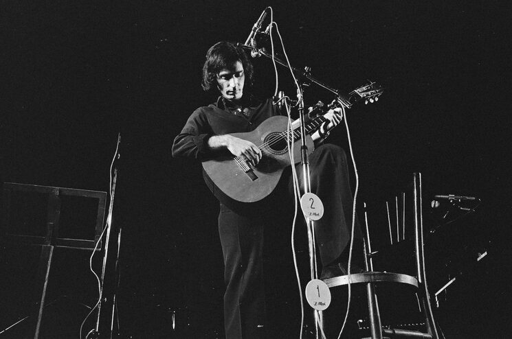 Lluís Llach als concerts del