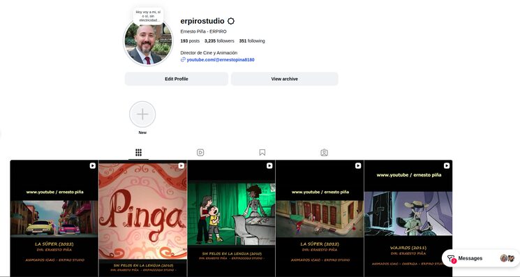Perfil de Instagram
