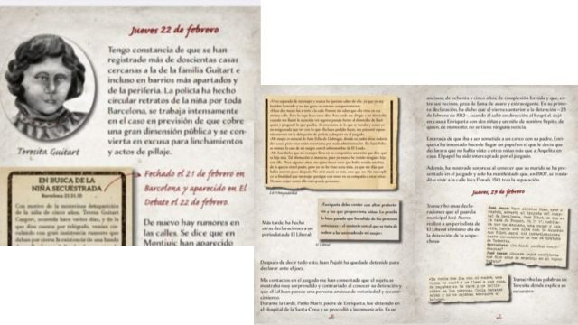 Ejemplos del interior del libro.