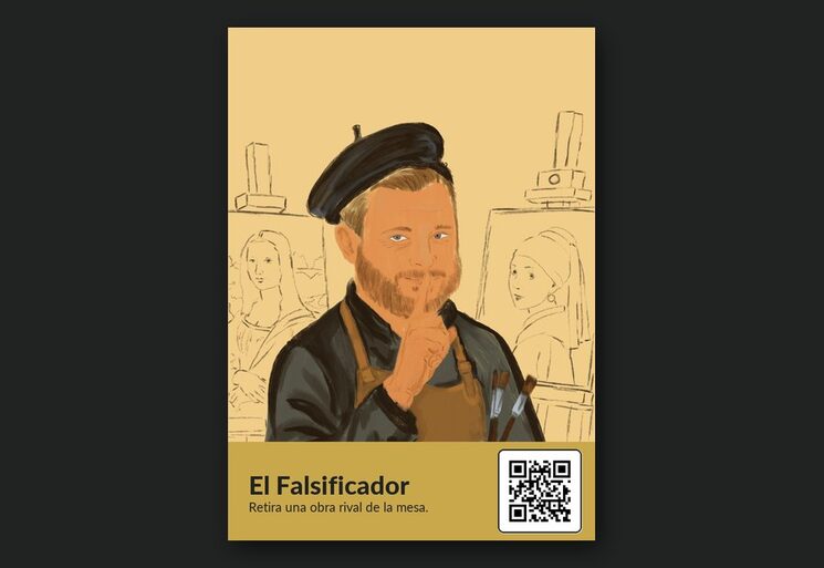 Prototipo de carta especial, el falsificador.