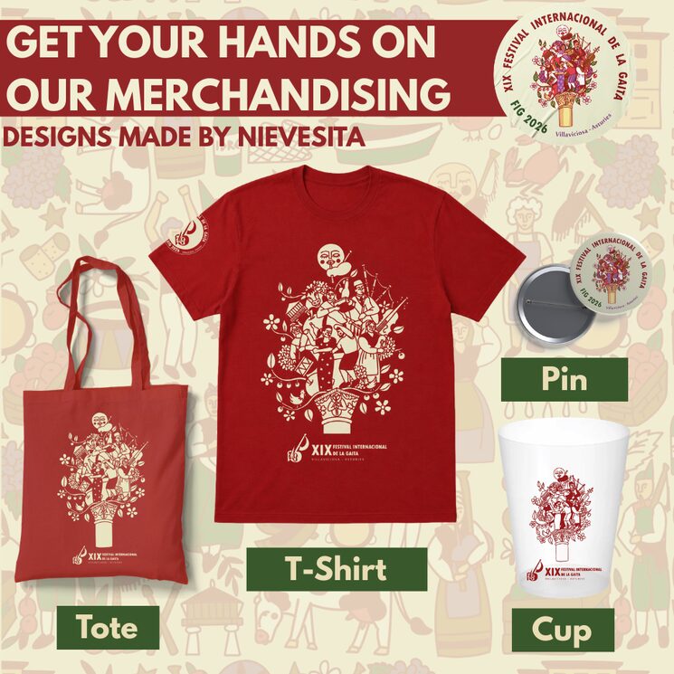 Designs made by Nieves González for the FIG 2026
