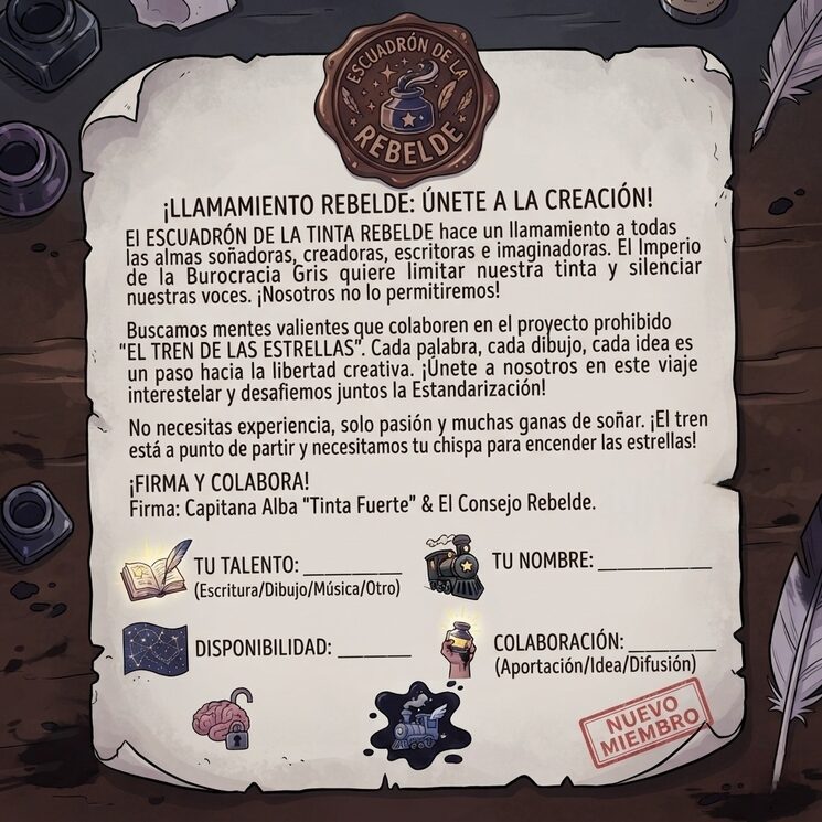 Rebeldes unidos por la imaginación