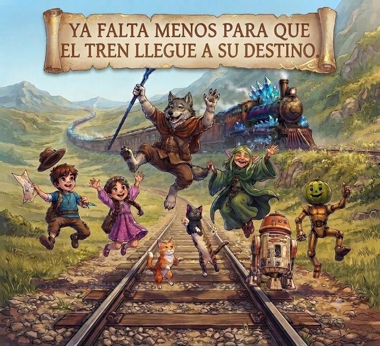 El tren llegará gracias a vosotr@s