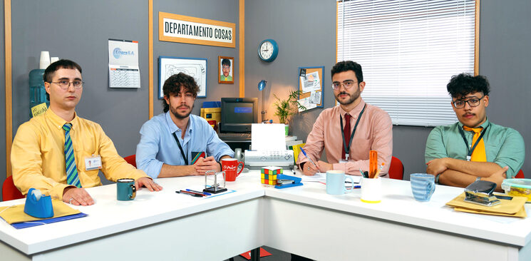 Adrián, Álvaro, Daniel y Leonardo.