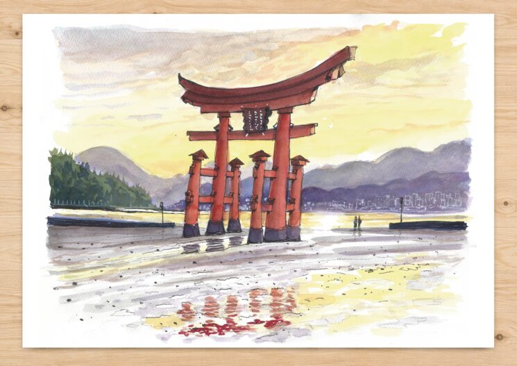 El Gran Torii de Miyajima