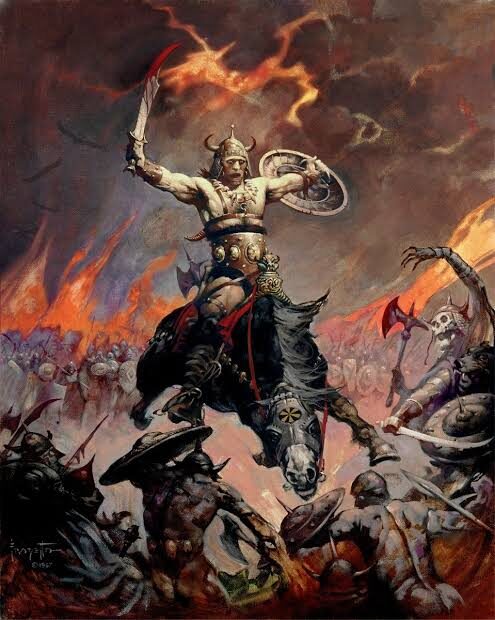 Pintura de Frank Frazetta