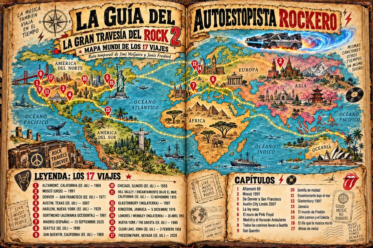 Los viajes de La gran travesía del rock