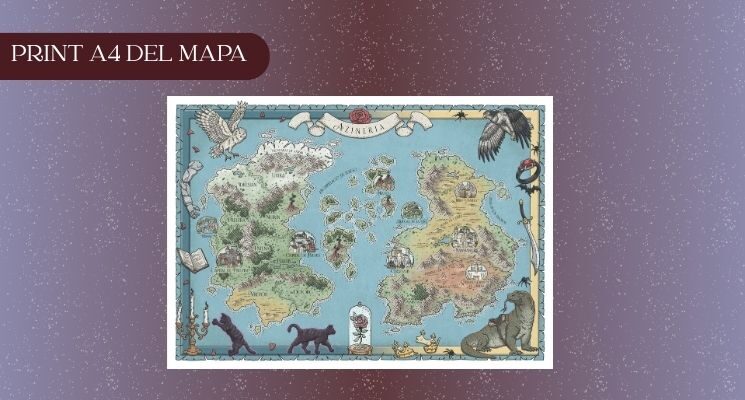 Mapa ilustrado por Andrés Aguirre