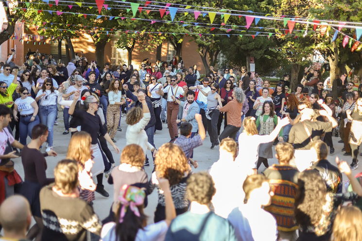 Taller de baile con El Pantorrillas en la edición pasada
