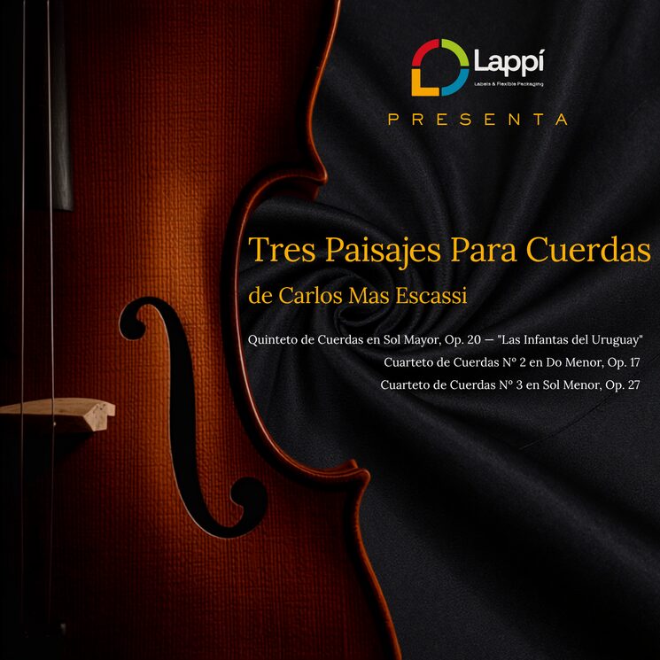 Portada del disco Tres Paisajes Para Cuerdas